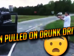 Gun Pulled on Drunk Driver